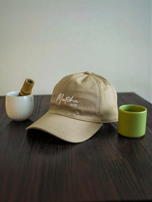 Matcha Mill Khaki Cap